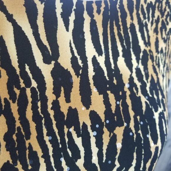 Cache Tiger Print Dress - Picture 4 of 6